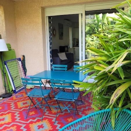 Nice Studio 30 M With Terrace And Pool Antibes Exteriör bild